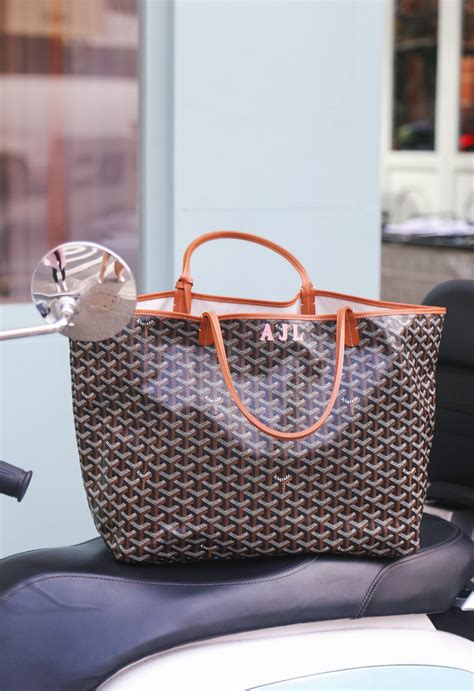 clean lining of goyard|goyard saint louis tote review.